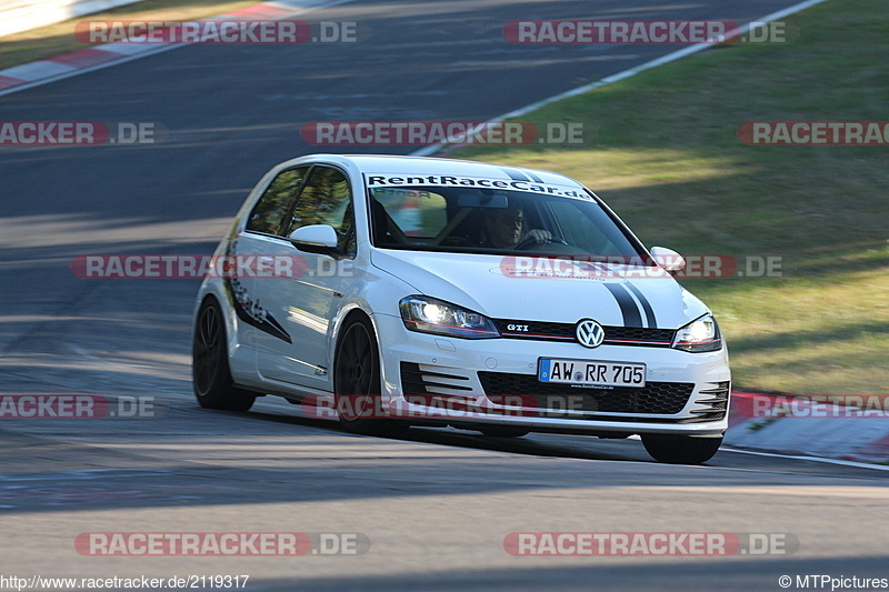 Bild #2119317 - Touristenfahrten Nürburgring Nordschleife 25.09.2016