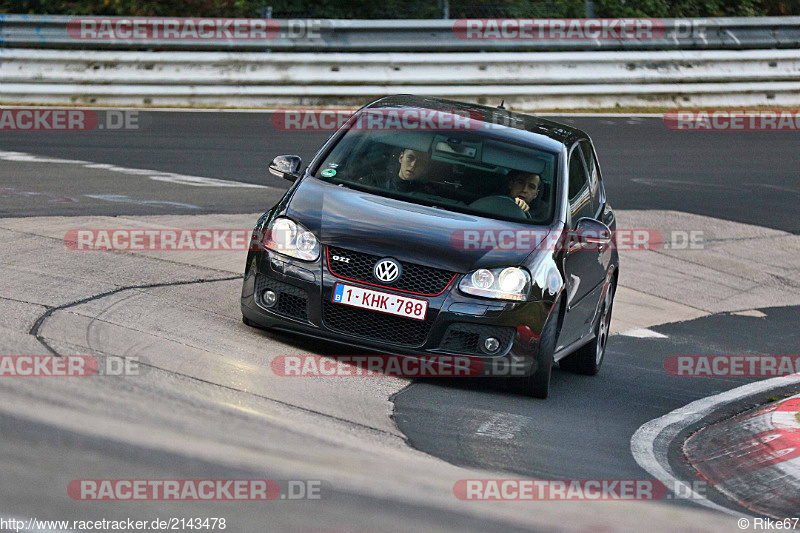 Bild #2143478 - Touristenfahrten Nürburgring Nordschleife 01.10.2016