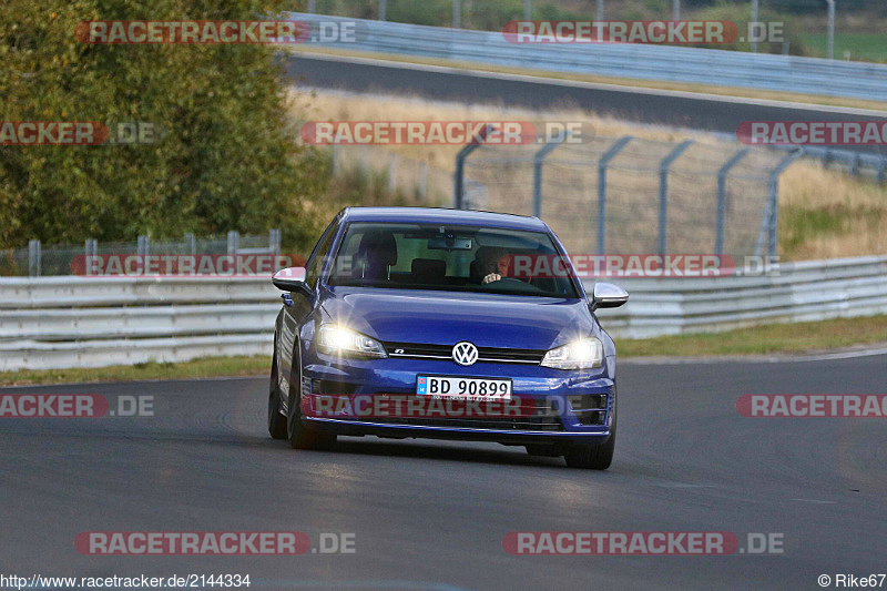 Bild #2144334 - Touristenfahrten Nürburgring Nordschleife 01.10.2016