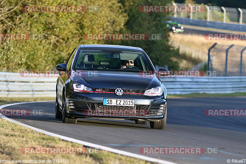 Bild #2183121 - Touristenfahrten Nürburgring Nordschleife (05.10.2016)