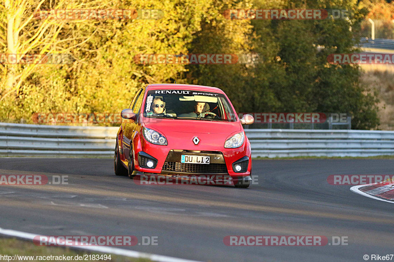 Bild #2183494 - Touristenfahrten Nürburgring Nordschleife (05.10.2016)