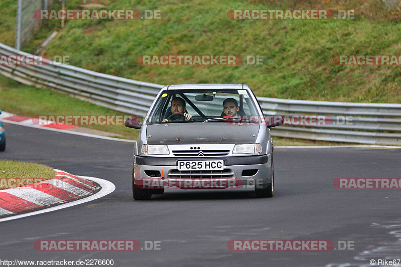 Bild #2276600 - Touristenfahrten Nürburgring Nordschleife (29.10.2016)