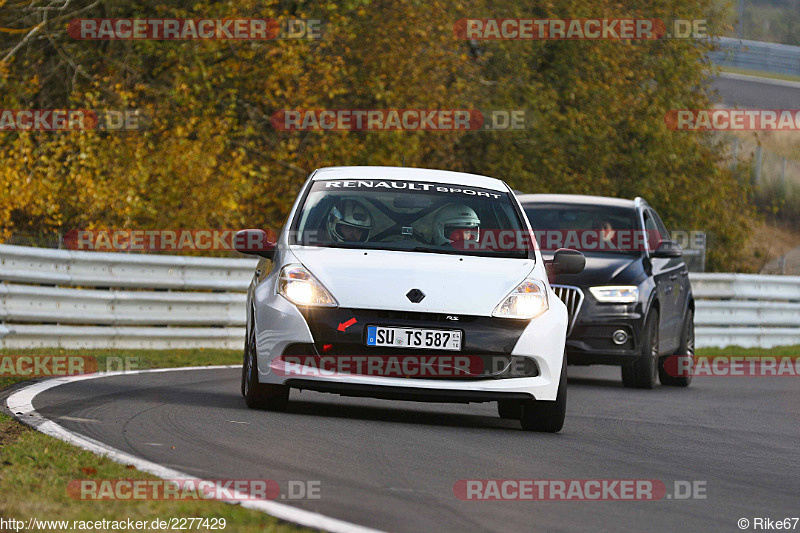 Bild #2277429 - Touristenfahrten Nürburgring Nordschleife (29.10.2016)