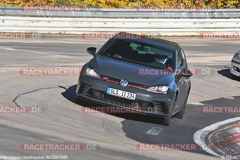 Bild #2281685 - Touristenfahrten Nürburgring Nordschleife (30.10.2016)