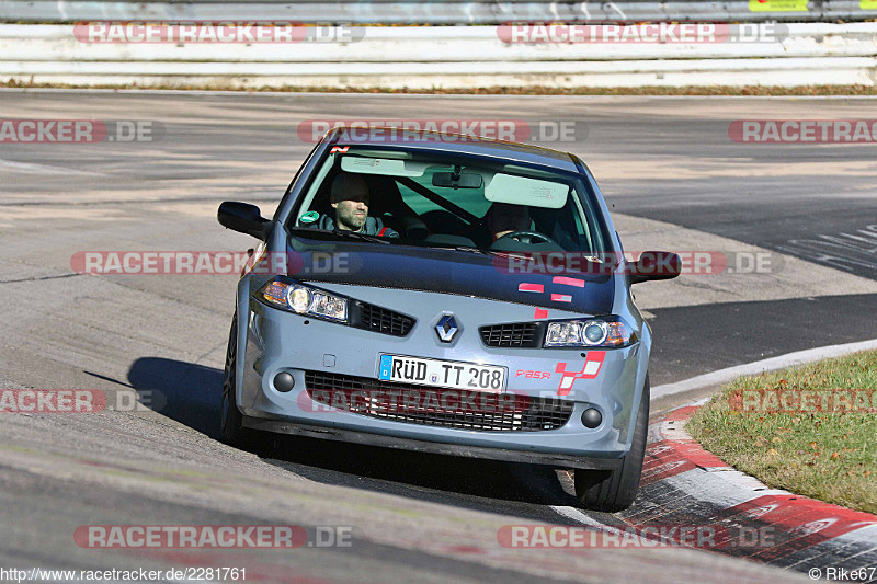 Bild #2281761 - Touristenfahrten Nürburgring Nordschleife (30.10.2016)