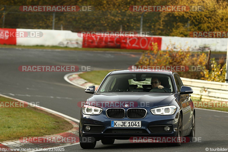 Bild #2316925 - Touristenfahrten Nürburgring Nordschleife (01.11.2016)