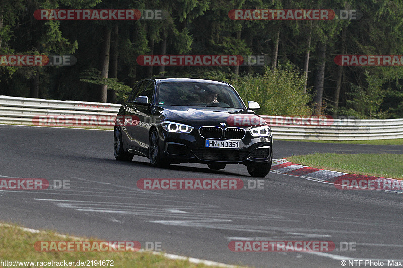 Bild #2194672 - Touristenfahrten Nürburgring Nordschleife (09.10.2016)