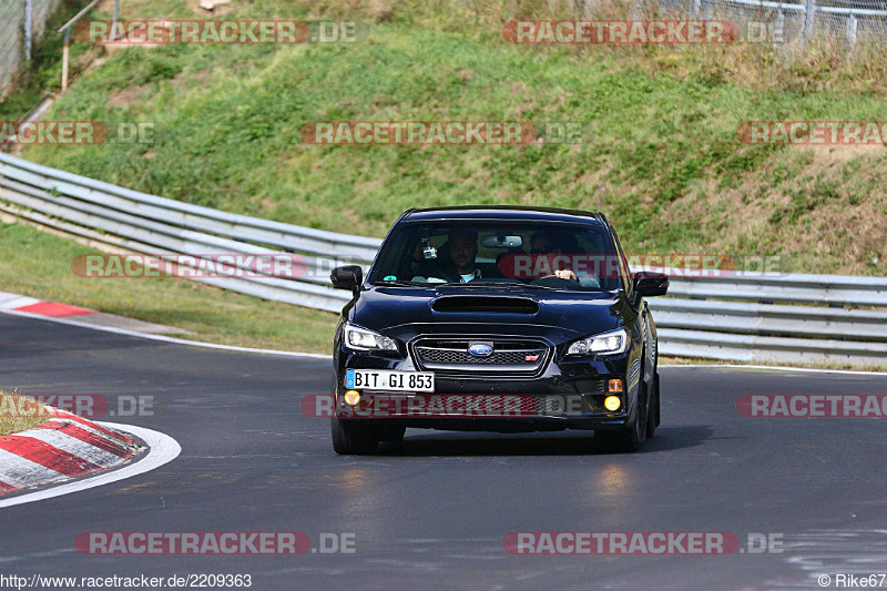 Bild #2209363 - Touristenfahrten Nürburgring Nordschleife (09.10.2016)