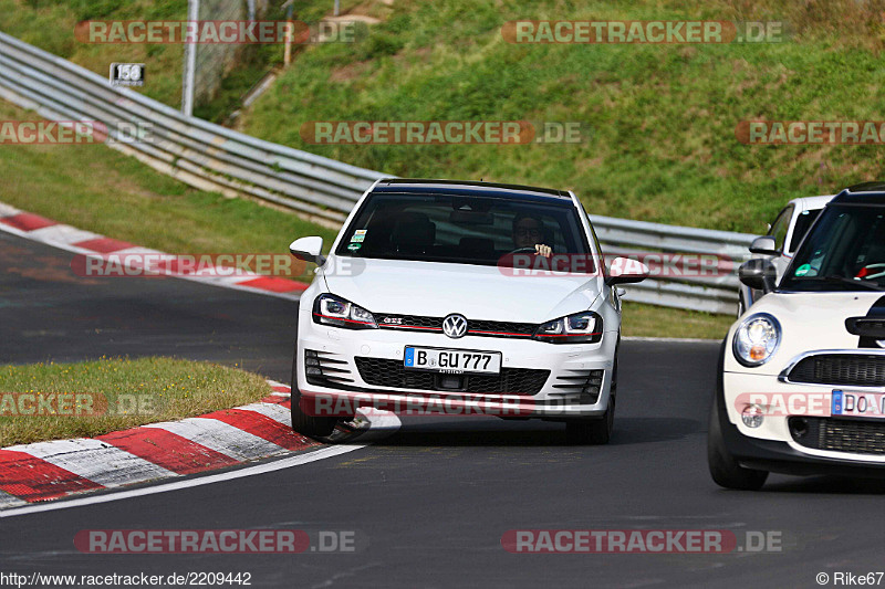 Bild #2209442 - Touristenfahrten Nürburgring Nordschleife (09.10.2016)