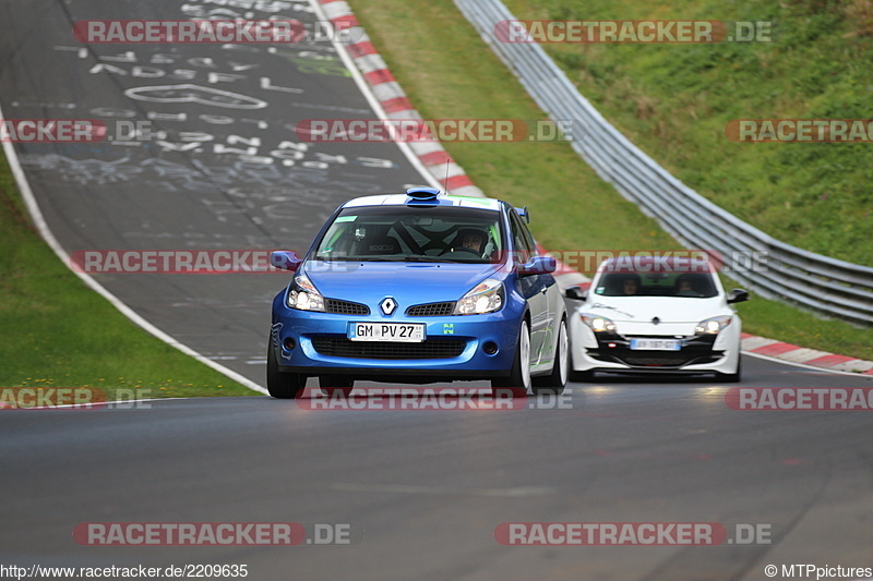 Bild #2209635 - Touristenfahrten Nürburgring Nordschleife (09.10.2016)