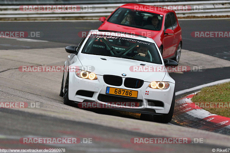 Bild #2360978 - Touristenfahrten Nürburgring Nordschleife 26.11.2016