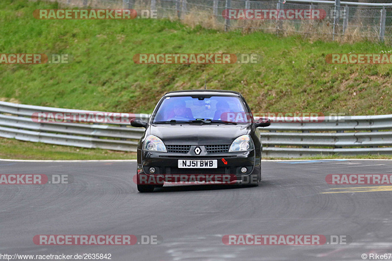 Bild #2635842 -   Touristenfahrten Nürburgring Nordschleife 16.04.2017