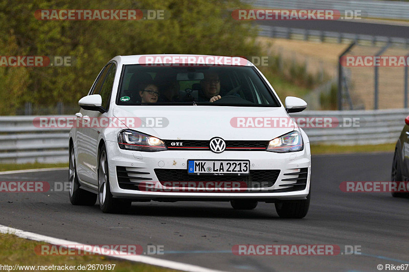 Bild #2670197 - Touristenfahrten Nürburgring Nordschleife 26.04.2017