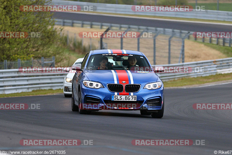 Bild #2671035 - Touristenfahrten Nürburgring Nordschleife 26.04.2017