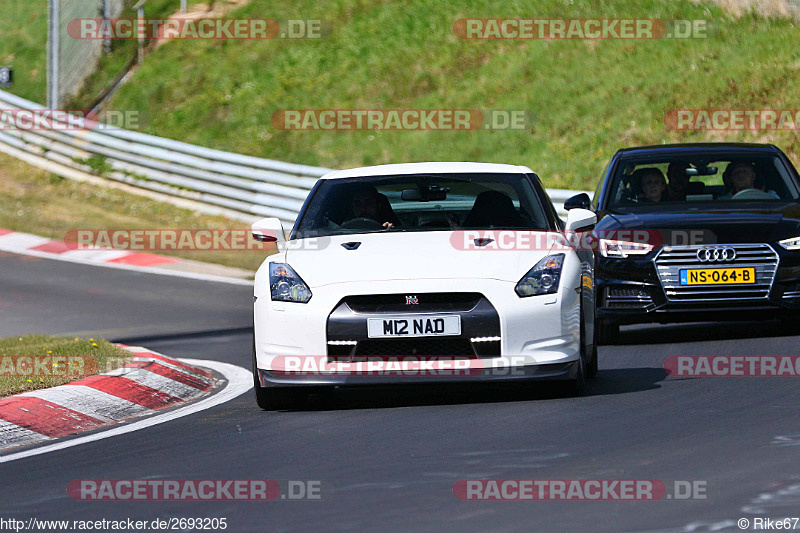 Bild #2693205 - Touristenfahrten Nürburgring Nordschleife 29.04.2017