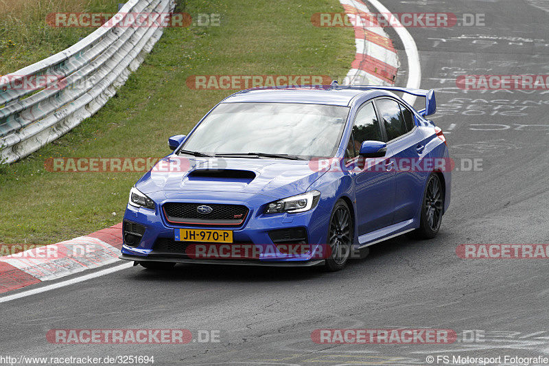 Bild #3251694 - Touristenfahrten Nürburgring Nordschleife 23.07.2017