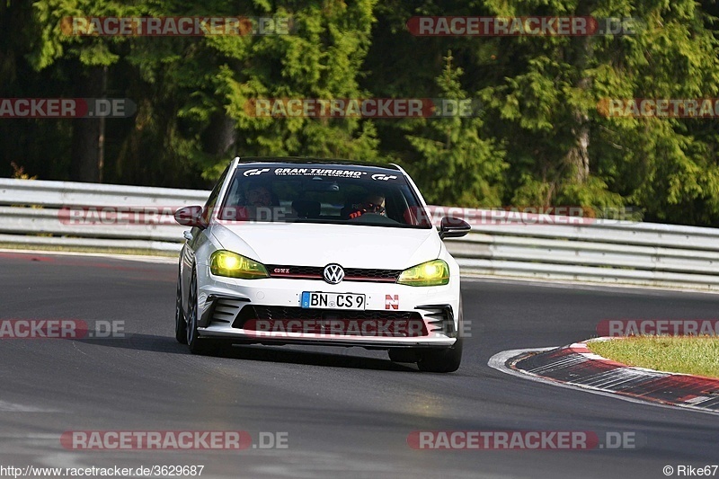 Bild #3629687 - Touristenfahrten Nürburgring Nordschleife 24.09.2017