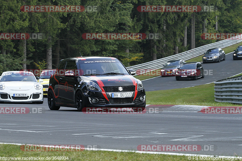 Bild #3648934 - Touristenfahrten Nürburgring Nordschleife 24.09.2017