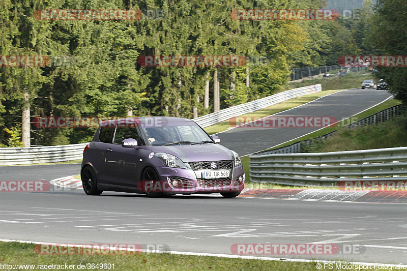 Bild #3649601 - Touristenfahrten Nürburgring Nordschleife 24.09.2017