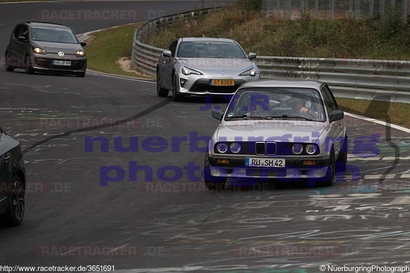 Bild #3651691 - Touristenfahrten Nürburgring Nordschleife 24.09.2017