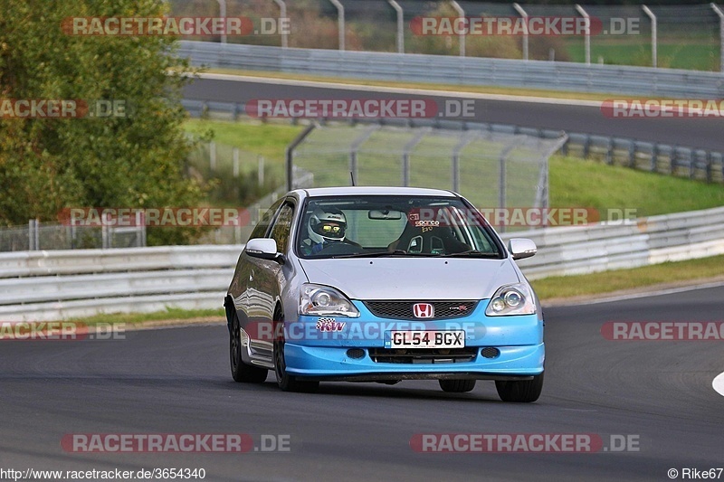 Bild #3654340 - Touristenfahrten Nürburgring Nordschleife 29.09.2017 