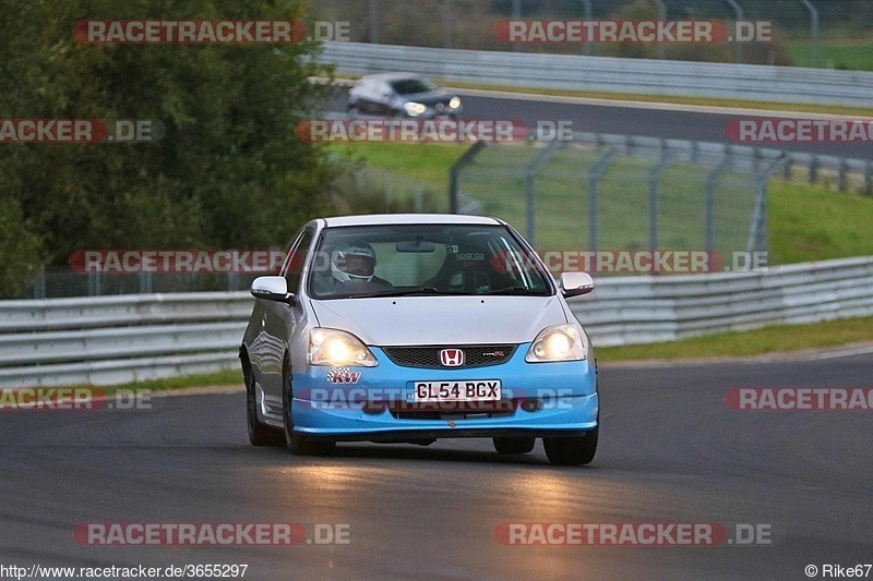 Bild #3655297 - Touristenfahrten Nürburgring Nordschleife 29.09.2017 