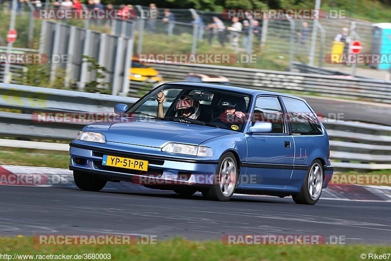 Bild #3680003 - Touristenfahrten Nürburgring Nordschleife 01.10.2017