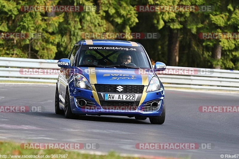 Bild #3687687 - Touristenfahrten Nürburgring Nordschleife 01.10.2017