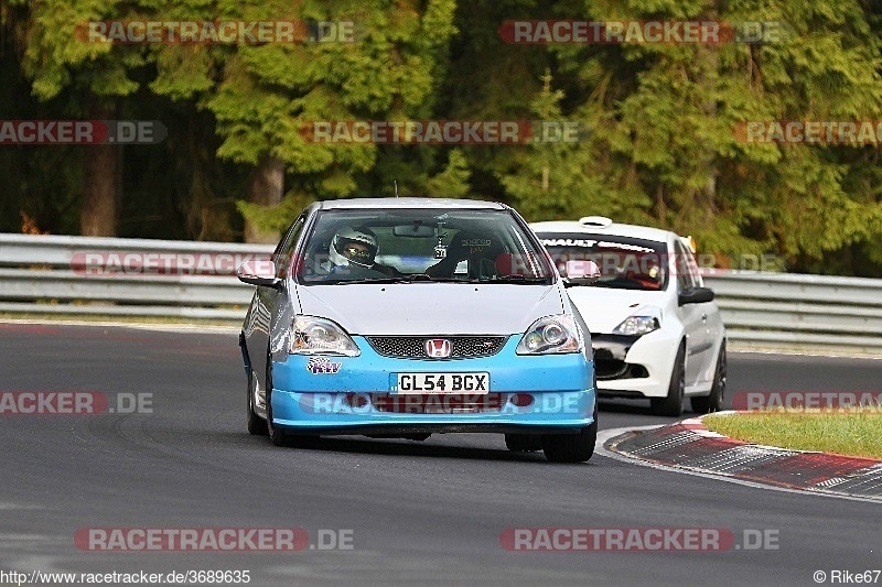 Bild #3689635 - Touristenfahrten Nürburgring Nordschleife 01.10.2017