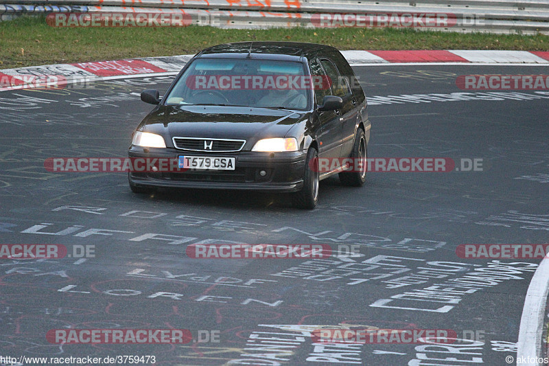 Bild #3759473 - Touristenfahrten Nürburgring Nordschleife 11.10.2017