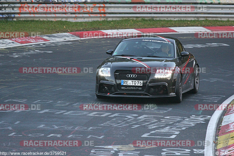 Bild #3759521 - Touristenfahrten Nürburgring Nordschleife 11.10.2017