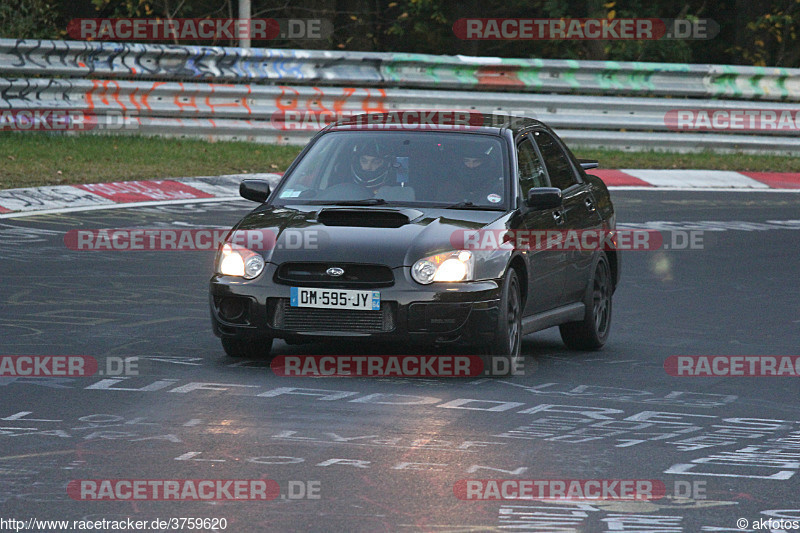 Bild #3759620 - Touristenfahrten Nürburgring Nordschleife 11.10.2017