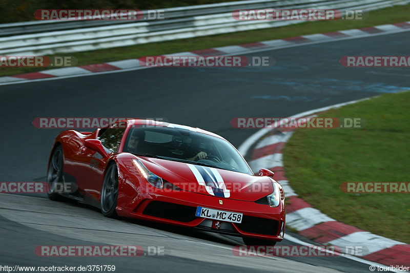 Bild #3751759 - Touristenfahrten Nürburgring Nordschleife 14.10.2017