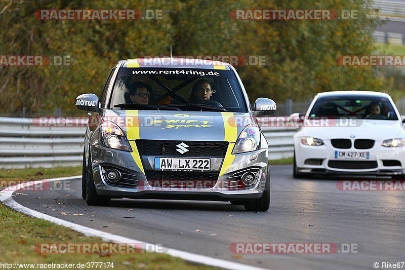 Bild #3777174 - Touristenfahrten Nürburgring Nordschleife 27.10.2017