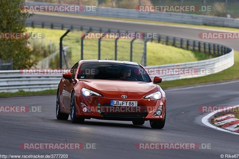 Bild #3777203 - Touristenfahrten Nürburgring Nordschleife 27.10.2017