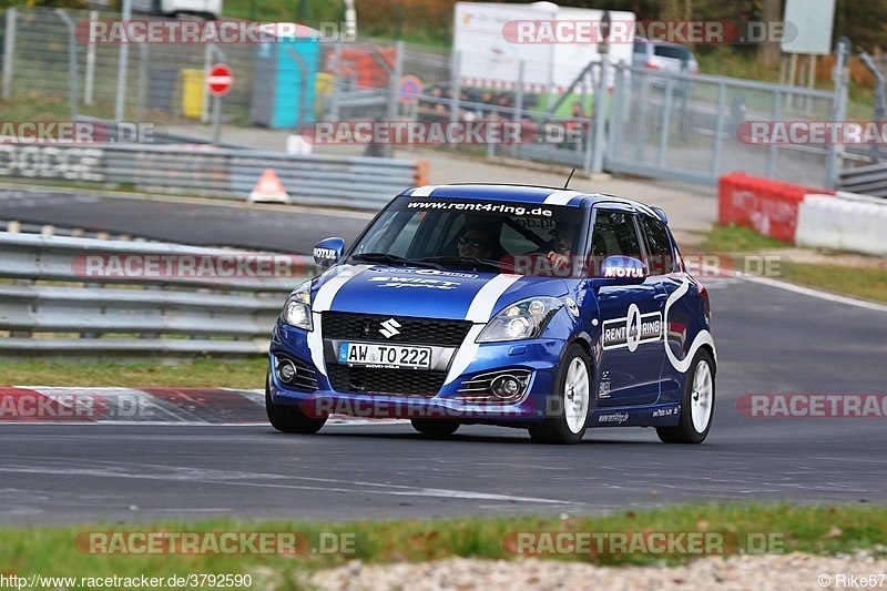 Bild #3792590 - Touristenfahrten Nürburgring Nordschleife 28.10.2017