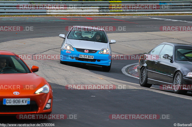 Bild #3793394 - Touristenfahrten Nürburgring Nordschleife 28.10.2017