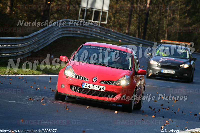 Bild #3805077 -  Touristenfahrten Nürburgring Nordschleife 29.10.2017