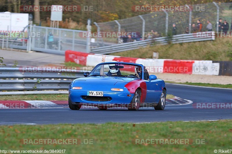 Bild #3849017 - Touristenfahrten Nürburgring Nordschleife 01.11.2017