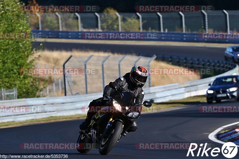 Bild #5353736 - Touristenfahrten Nürburgring Nordschleife 27.09.2018