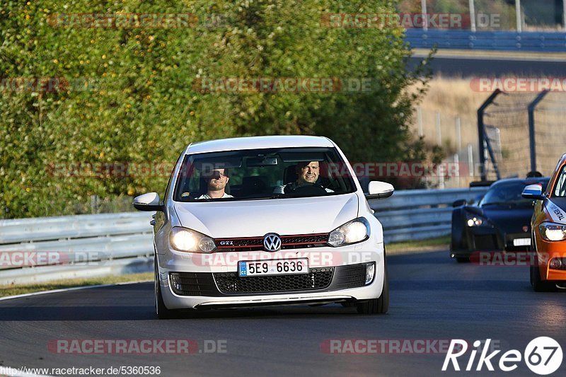 Bild #5360536 - Touristenfahrten Nürburgring Nordschleife 29.09.2018