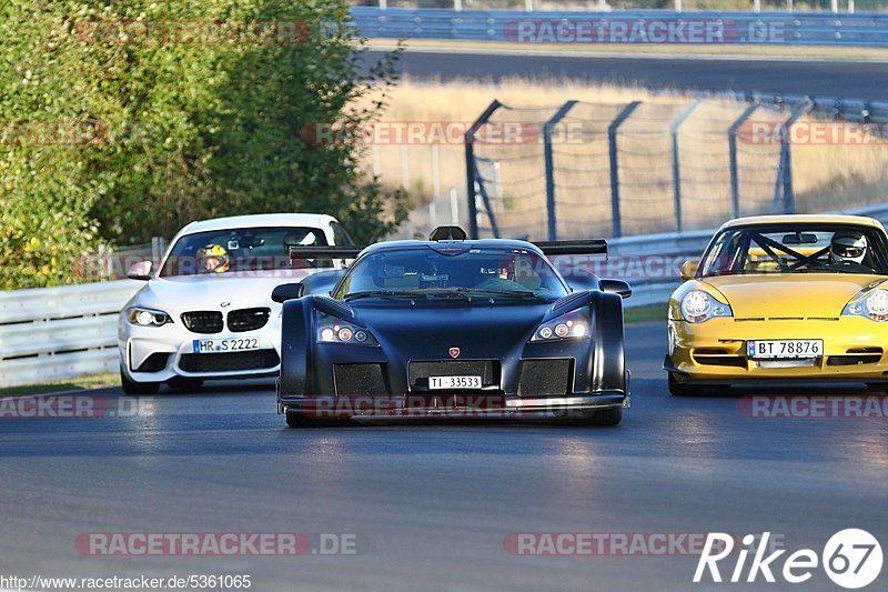 Bild #5361065 - Touristenfahrten Nürburgring Nordschleife 29.09.2018