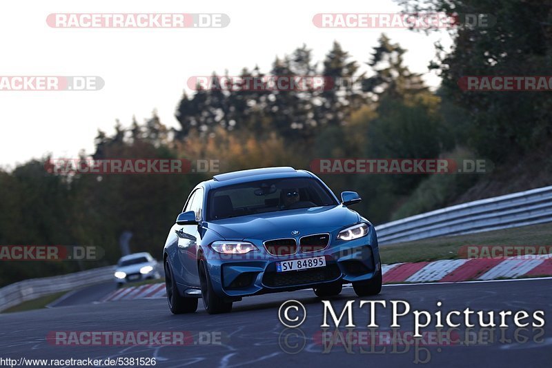 Bild #5381526 - Touristenfahrten Nürburgring Nordschleife 29.09.2018