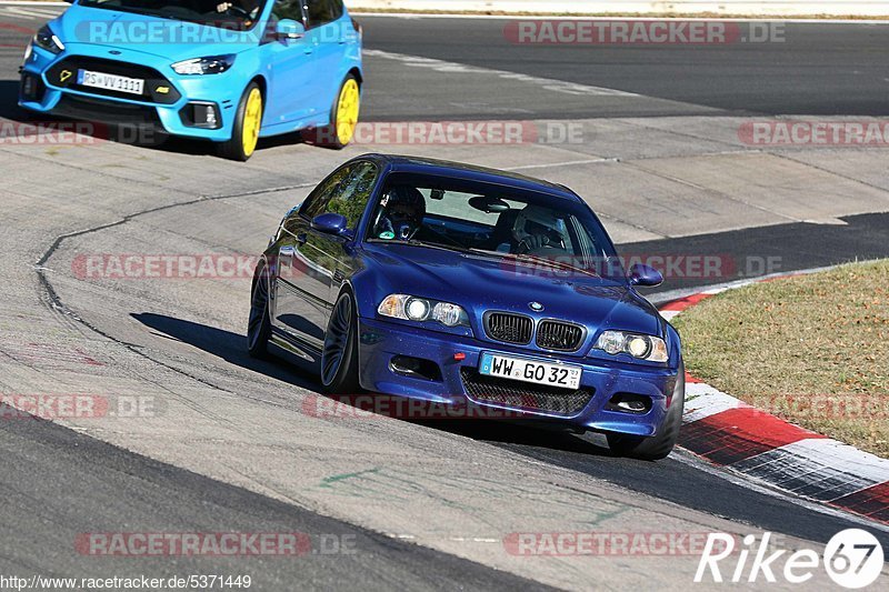 Bild #5371449 - Touristenfahrten Nürburgring Nordschleife 30.09.2018