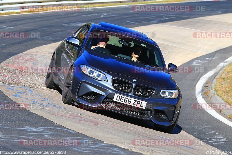 Bild #5376833 - Touristenfahrten Nürburgring Nordschleife 30.09.2018