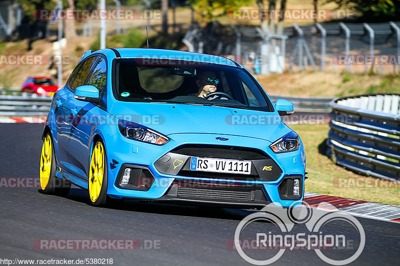 Bild #5380218 - Touristenfahrten Nürburgring Nordschleife 30.09.2018