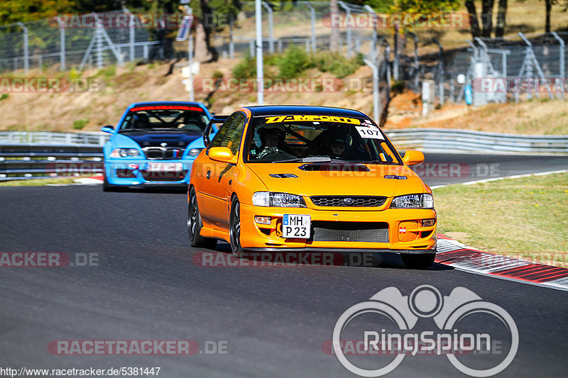 Bild #5381447 - Touristenfahrten Nürburgring Nordschleife 30.09.2018