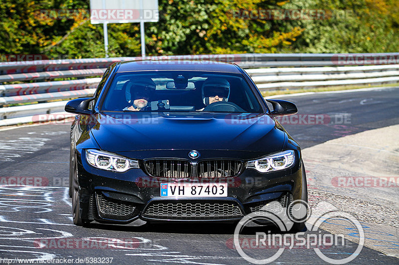 Bild #5383237 - Touristenfahrten Nürburgring Nordschleife 30.09.2018