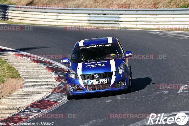 Bild #5383647 - Touristenfahrten Nürburgring Nordschleife 30.09.2018