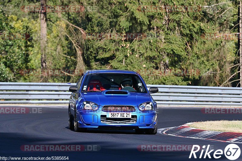 Bild #5385654 - Touristenfahrten Nürburgring Nordschleife 30.09.2018